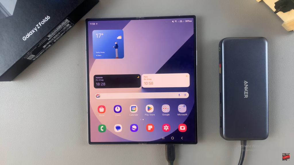 Transfer Files From USB Flash Drive To Samsung Galaxy Z Fold 6