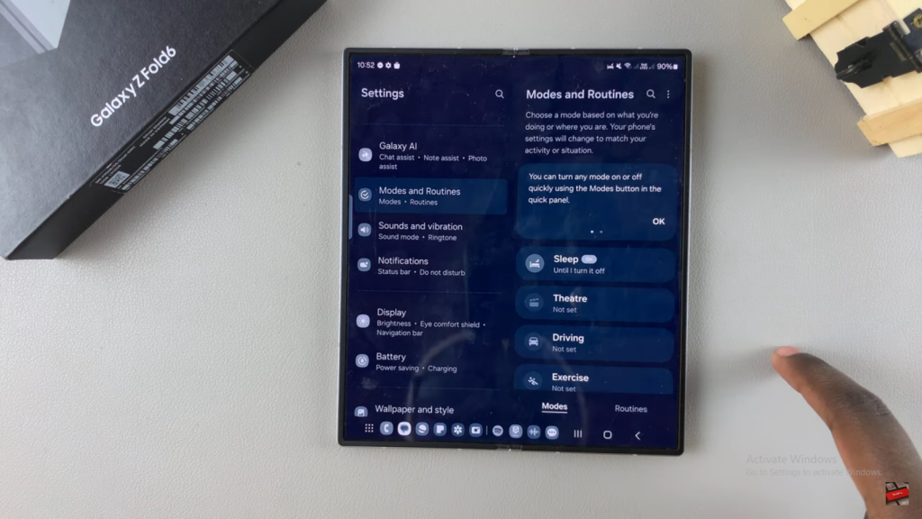 Fix Screen Color On Samsung Galaxy Z Fold 6