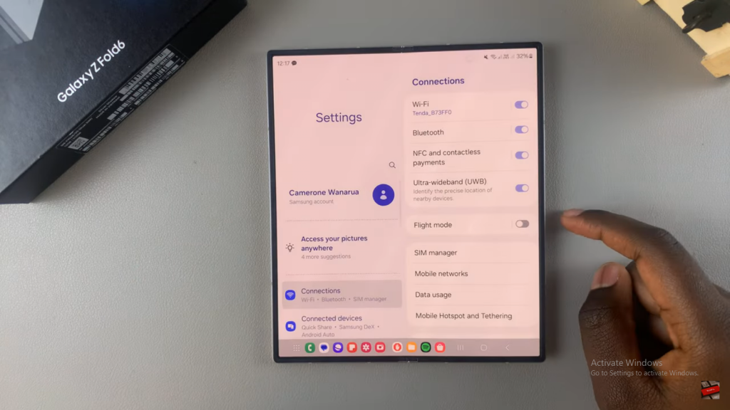 Disable Lock Screen Notifications On Samsung Galaxy Z Fold 6