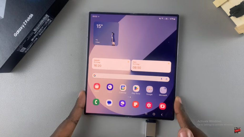 Transfer Files From USB Flash Drive To Samsung Galaxy Z Fold 6