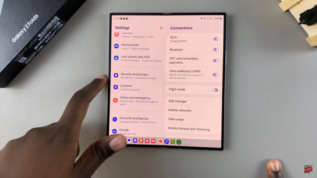  Remove Face ID Data From Samsung Galaxy Z Fold 6