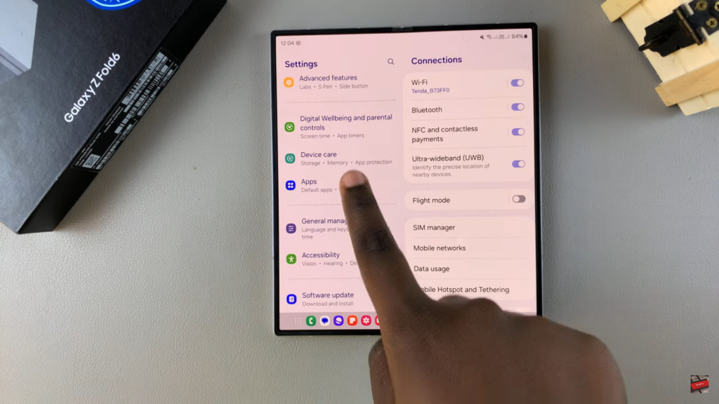 Disable App Protection On Samsung Galaxy Z Fold 6