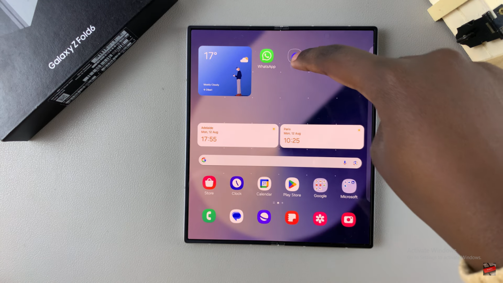 Enable/Disable Swipe For Pop up View On Samsung Galaxy Z Fold 6