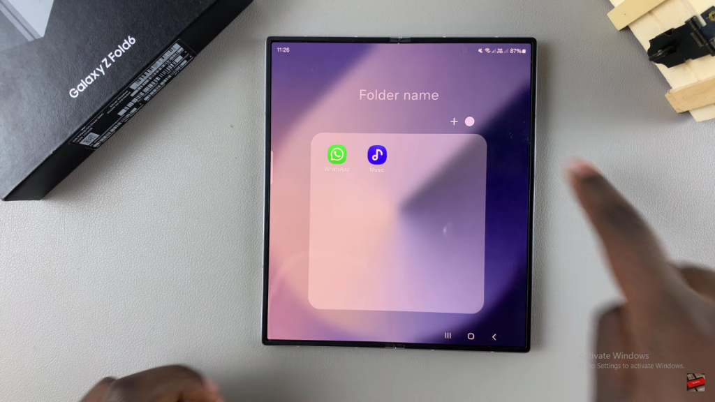 Enable/Disable Swipe For Pop up View On Samsung Galaxy Z Fold 6