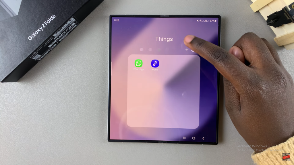 Enable/Disable Swipe For Pop up View On Samsung Galaxy Z Fold 6