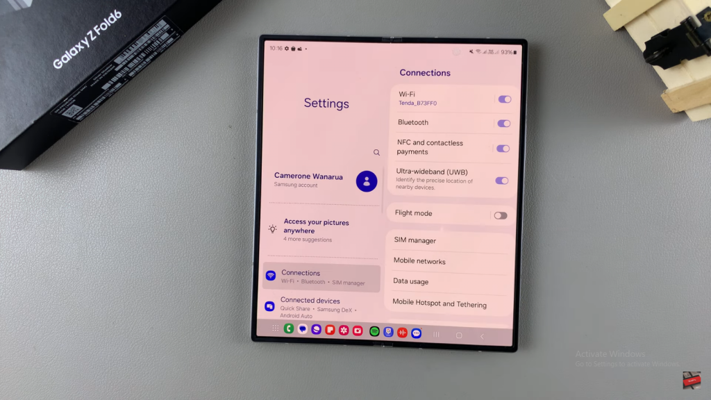  Disable LED Notifications On Galaxy Z Fold 6