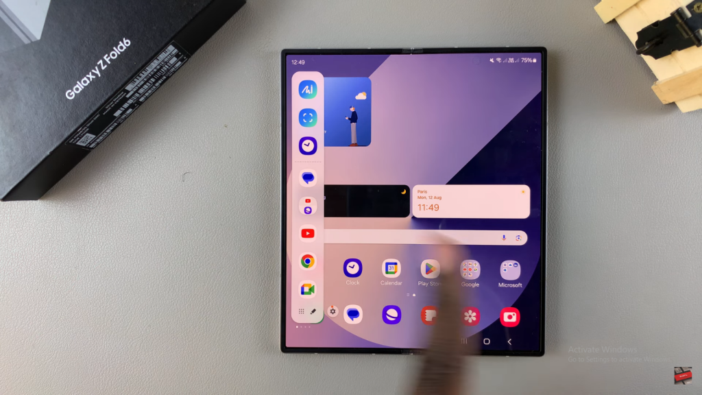 Use Built In Surface Level On Samsung Galaxy Z Fold 6