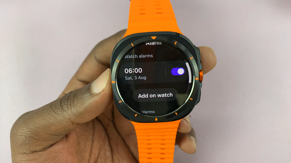 How To Change Alarm Tone On Samsung Galaxy Watch Ultra