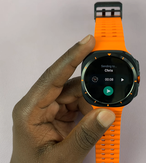 Send Voice Note WhatsApp Messages On Galaxy Watch Ultra