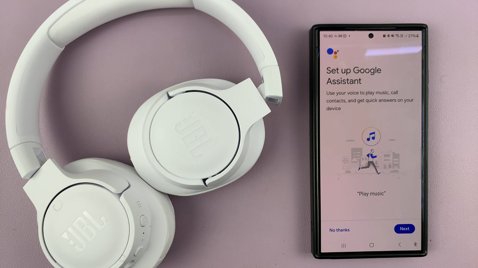 How To Set Up Google Assistant On JBL Tune 770 NC Headphones