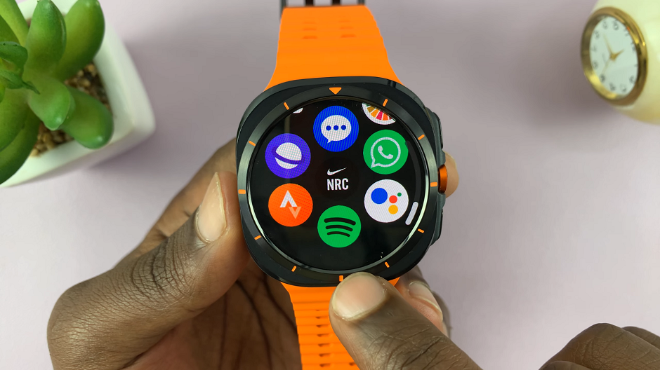 Spotify App On Galaxy Watch Ultra