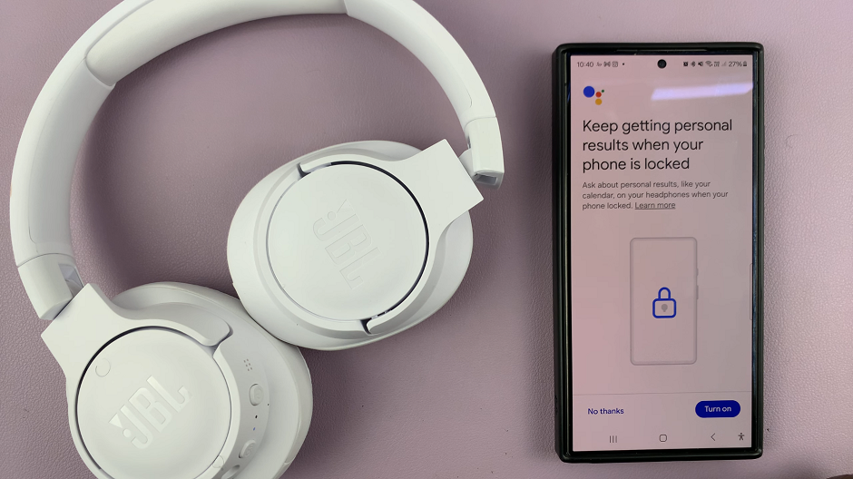 How To Set Up Google Assistant On JBL Tune 770 NC Headphones