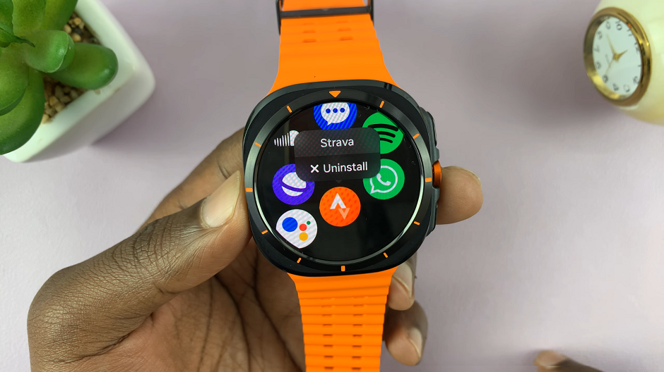 How To Uninstall Apps On Samsung Galaxy Watch Ultra