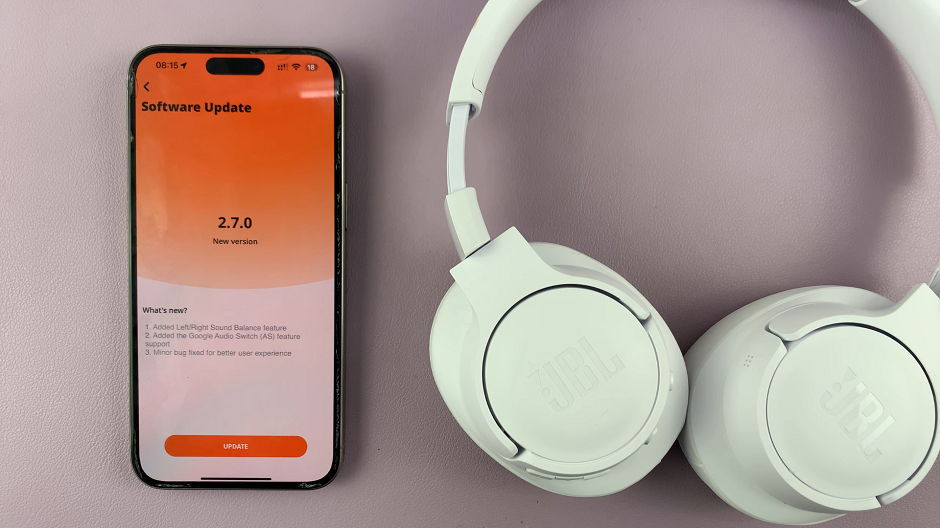 How To Update Firmware On JBL Tune 770 NC Headphones