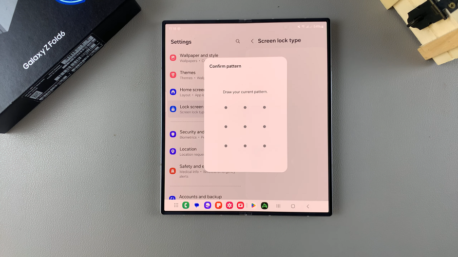 How To Temporarily Disable Fingerprint / Face ID On Galaxy Z Fold 6