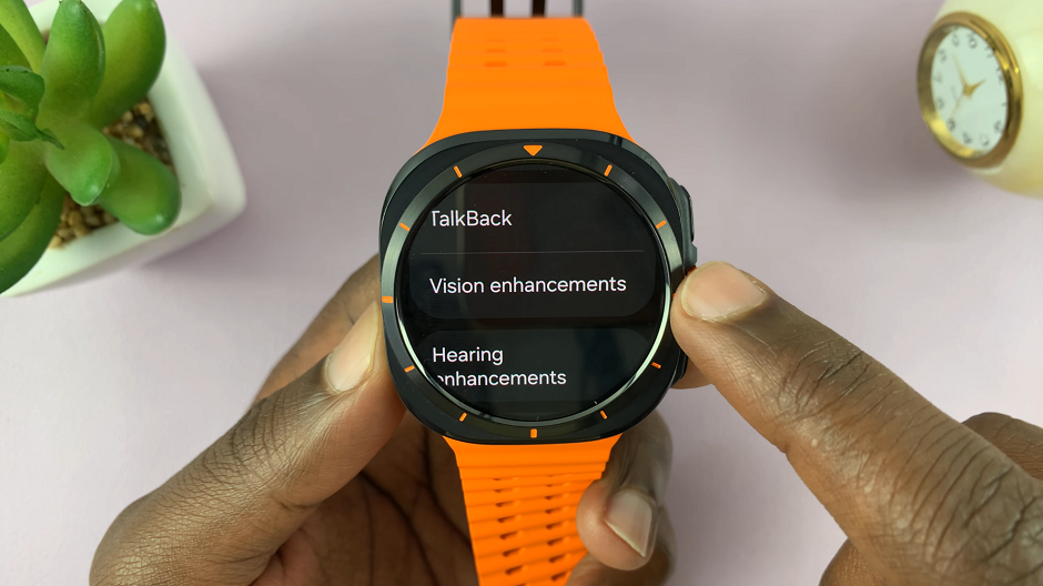 Vision Enhancements On Galaxy Watch Ultra