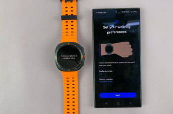 How To Pair Samsung Galaxy Watch Ultra To Samsung Phone