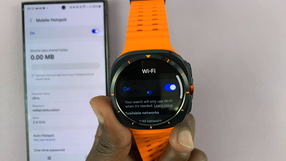 How To Turn On Wi-Fi On Galaxy Watch Ultra