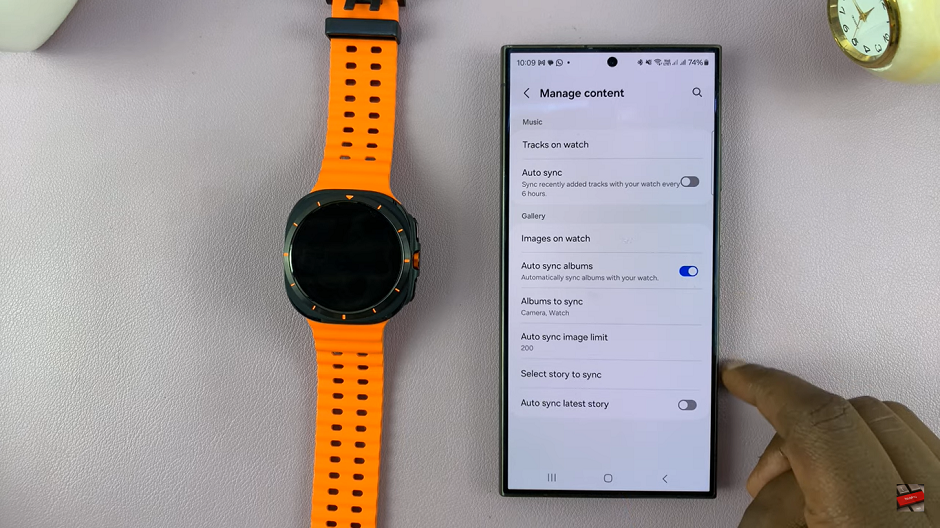 How To Access Your Phone's Gallery On Galaxy Watch Ultra 