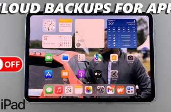 How To Disable iCloud Backups For Specific Apps On iPad