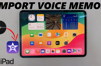 How To Import Voice Memos Into iMovie On iPad