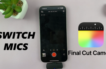 How To Switch Microphone In Final Cut Camera App On iPhone