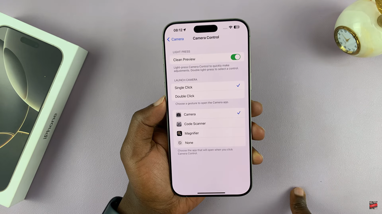 How To Disable Camera Control Clean Preview Mode On iPhone 16/16 Pro