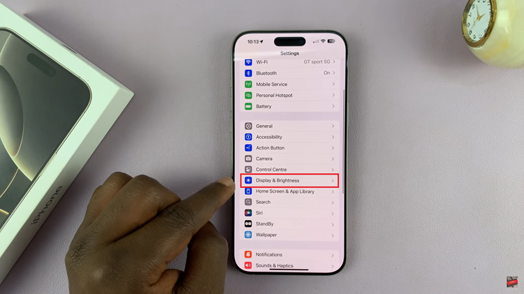 How To Enable Always ON Display On iPhone 16 Pro