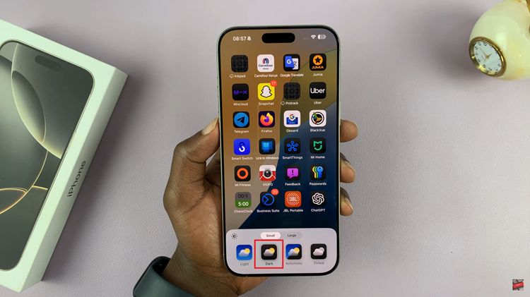 How To Enable Dark Mode App Icons On iPhone 16 & 16 Pro