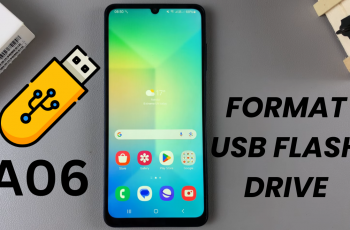 How To Format USB Flash Drive On Samsung Galaxy A06