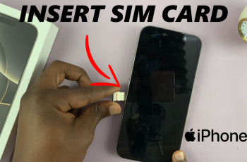 How To Insert SIM Card On iPhone 16/16 Pro