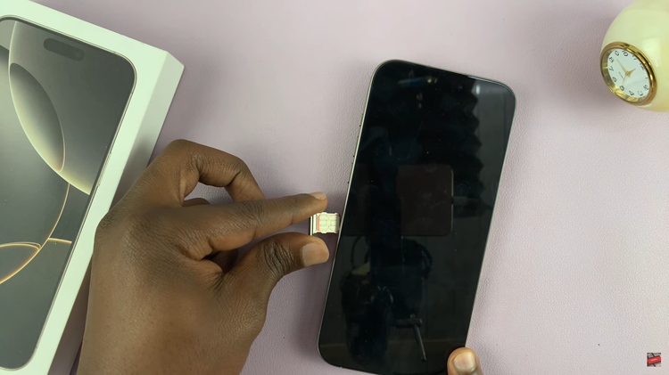 How To Insert SIM Card On iPhone 16