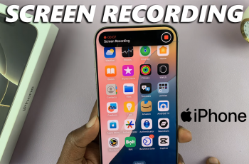 How To Record Screen On iPhone 16/16 Pro