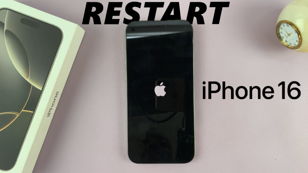 How To Restart iPhone 16 / 16 Pro