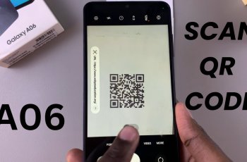 How To Scan QR Code On Samsung Galaxy A06