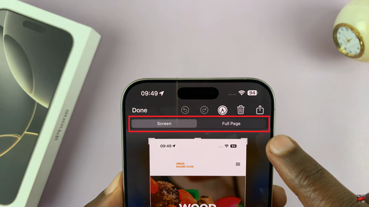 How To Take Scrolling Screenshots On iPhone 16 & 16 Pro