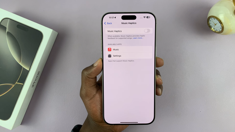 How To Turn OFF Music Haptics On iPhone 16/16 Pro