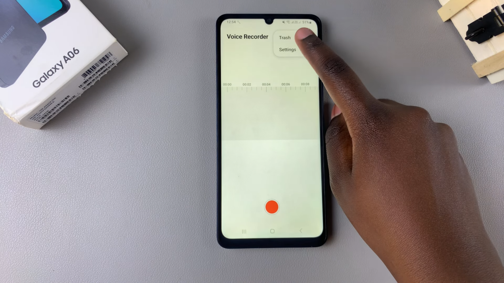Permanently Delete Voice Recordings On Samsung Galaxy A06
