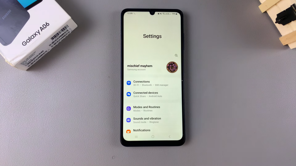 Enable/Disable Notifications For Specific Apps On Samsung Galaxy A06