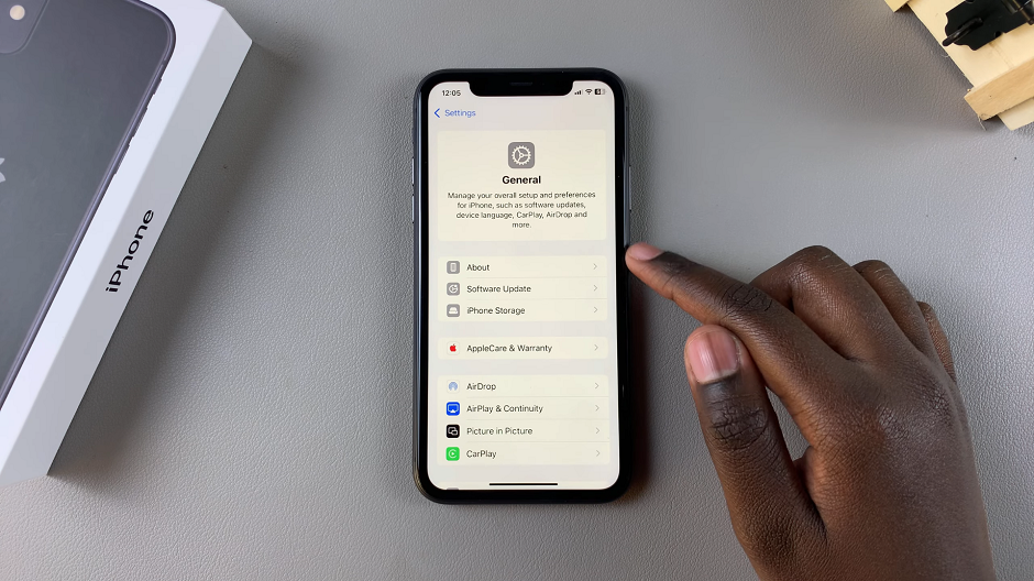 About Settings On iPhone 11