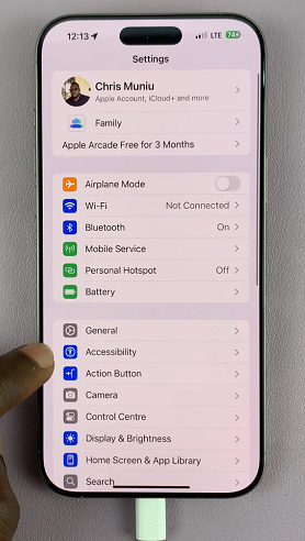 Accessibility Settings On iPhone 16