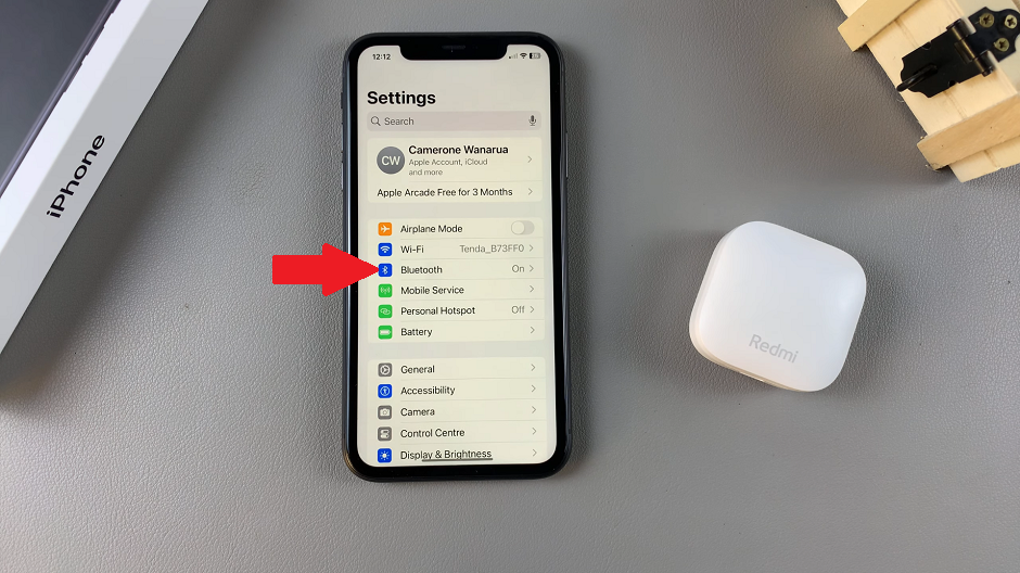 Bluetooth Settings To iPhone 11