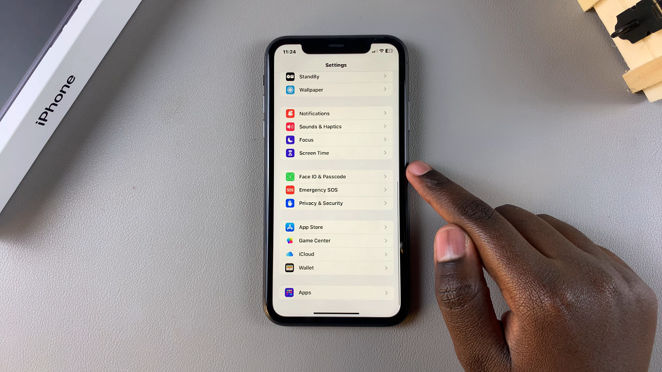 Face ID & Passcode Settings