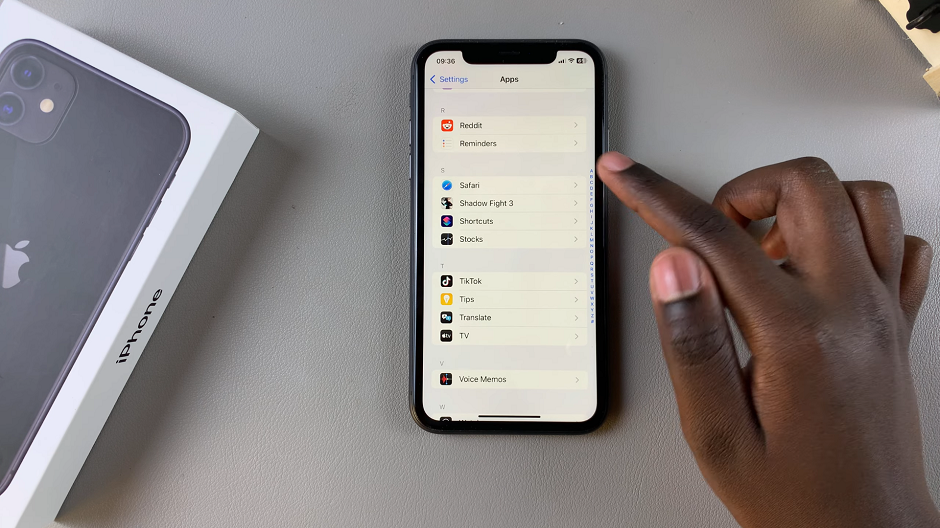 Safari Settings On iPhone 11