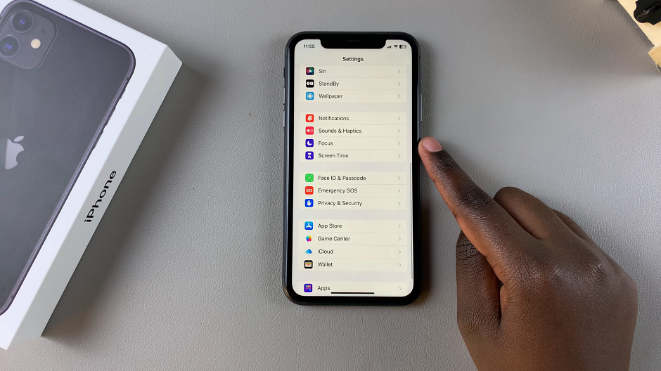 Sounds & Haptics On iPhone 11