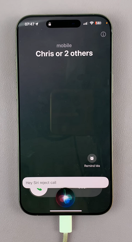 How To Reject Incoming Calls Using Siri On iPhone 16