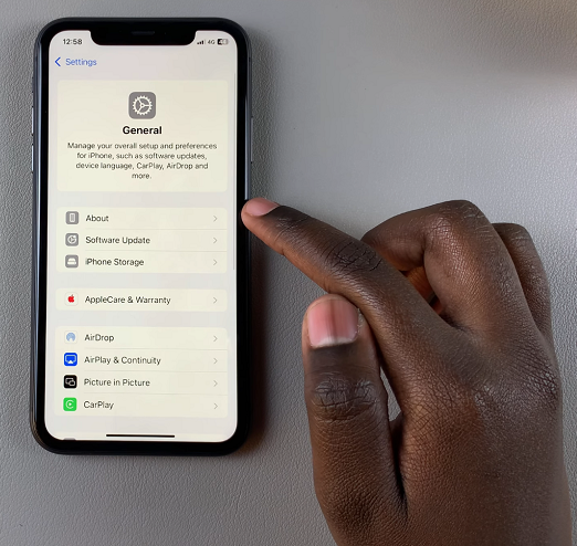 About Settings On iPhone 11