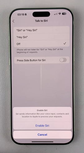 How To Enable Siri On iPhone 16