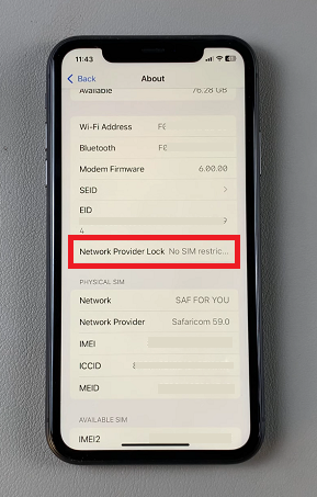 How To Check If iPhone 11 Carrier Is Locked / Unlocked