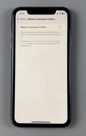 How To Disable Silence Unknown Callers On iPhone 11